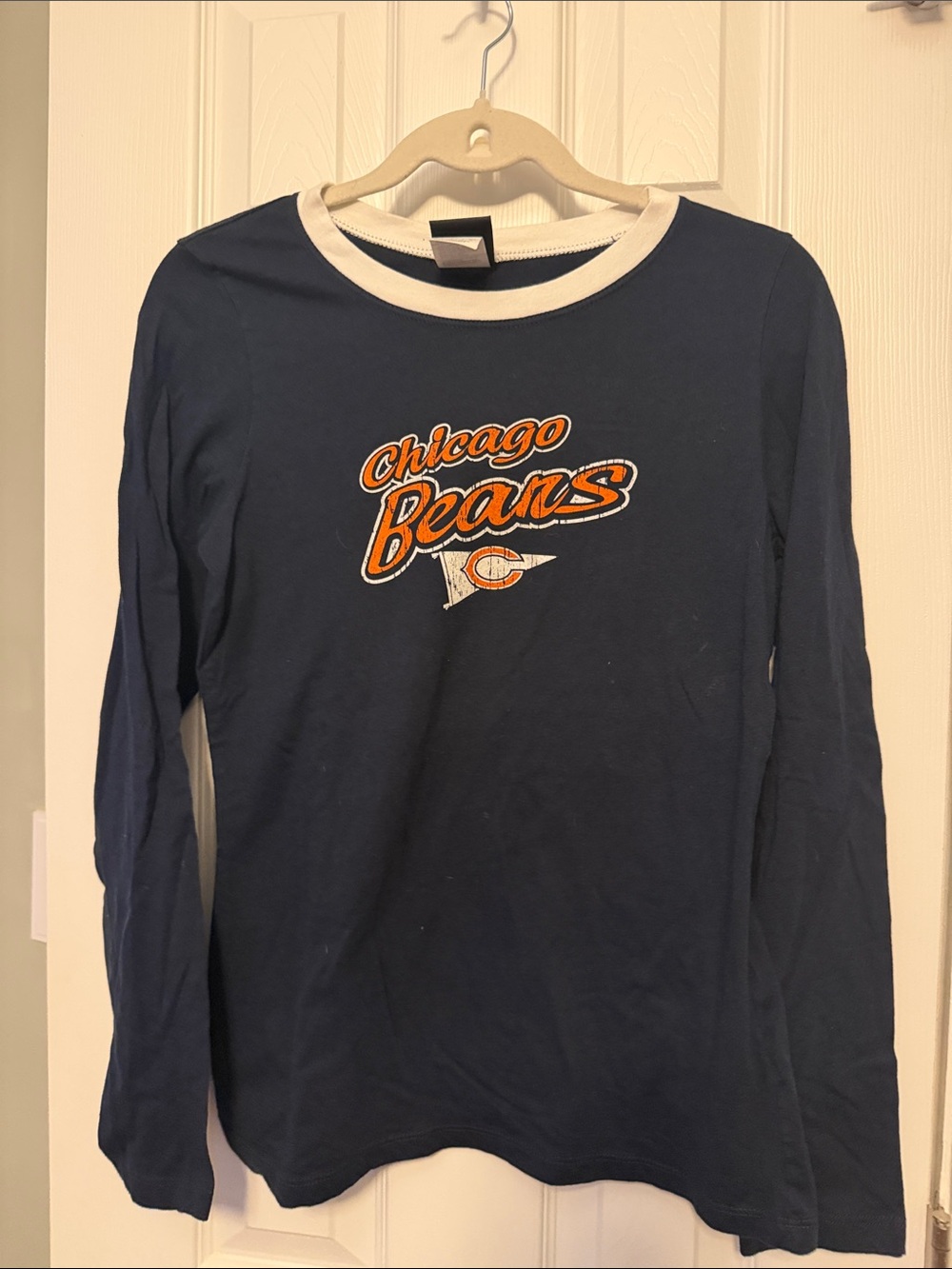 Chicago Bears Women’s Long Sleeve Tee - Navy